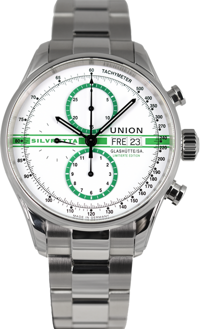Union Glashütte Viro Chronograph Silvretta Classic 2022 Limited Edition D011.414.16.010.09 (Pre-owned)