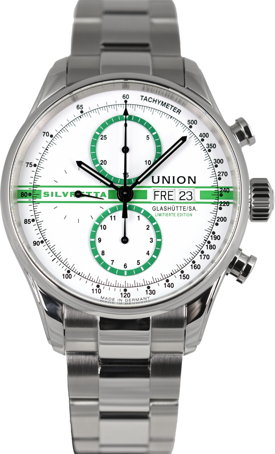 Union Glashütte Viro Chronograph Silvretta Classic 2022 Limited Edition D011.414.16.010.09 (Pre-owned)