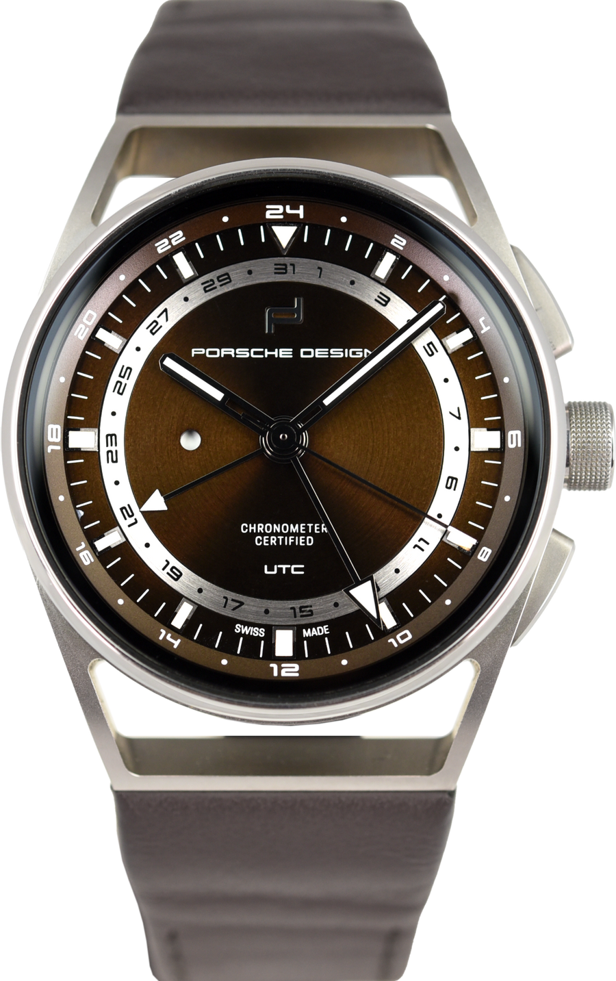 Porsche Design 1919 Globetimer UTC Titanium 6023.4.05.003.07.2 (Pre-owned)