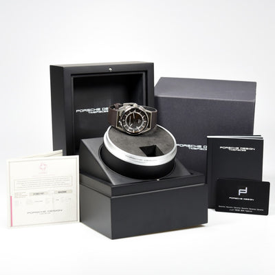 Porsche Design 1919 Globetimer UTC Titanium 6023.4.05.003.07.2 (Pre-owned)