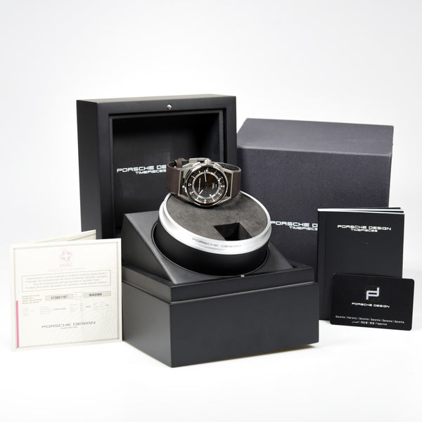 Porsche Design 1919 Globetimer UTC Titanium 6023.4.05.003.07.2 (Pre-owned)
