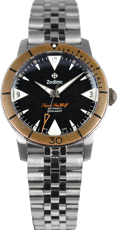 Zodiac Bronze Super Sea Wolf ZO9216 Huckberry Limited Edition (Pre-owned)