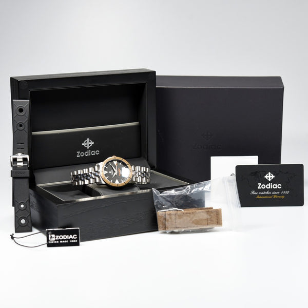 Zodiac Bronze Super Sea Wolf ZO9216 Huckberry Limited Edition (Pre-owned)