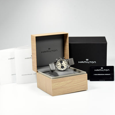 Hamilton American Classic Intra-Matic Chronograph H38429110 (Pre-owned)