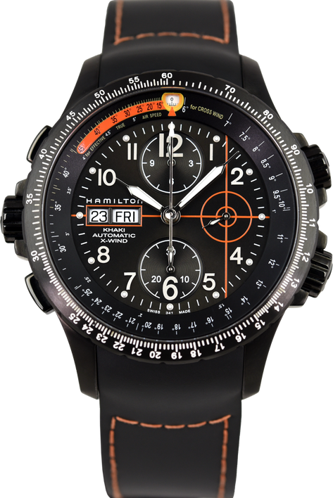 Hamilton Khaki Aviation X-Wind Automatic Chronograph H77686333 (Pre-owned)