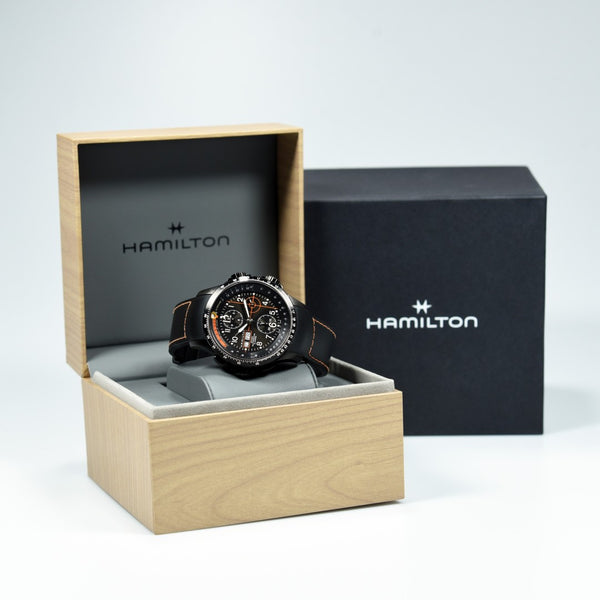 Hamilton Khaki Aviation X-Wind Automatic Chronograph H77686333 (Pre-owned)