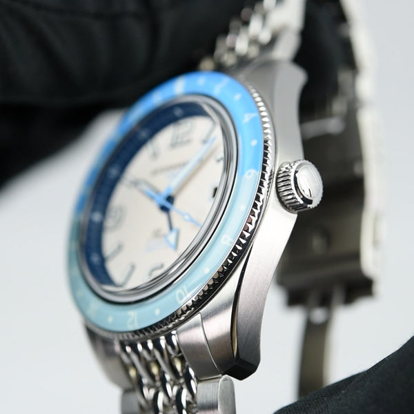 Spinnaker Fleuss GMT Automatic Moon White SP-5120-22 (Pre-owned)