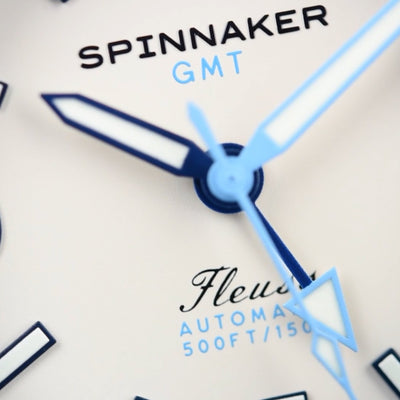 Spinnaker Fleuss GMT Automatic Moon White SP-5120-22 (Pre-owned)
