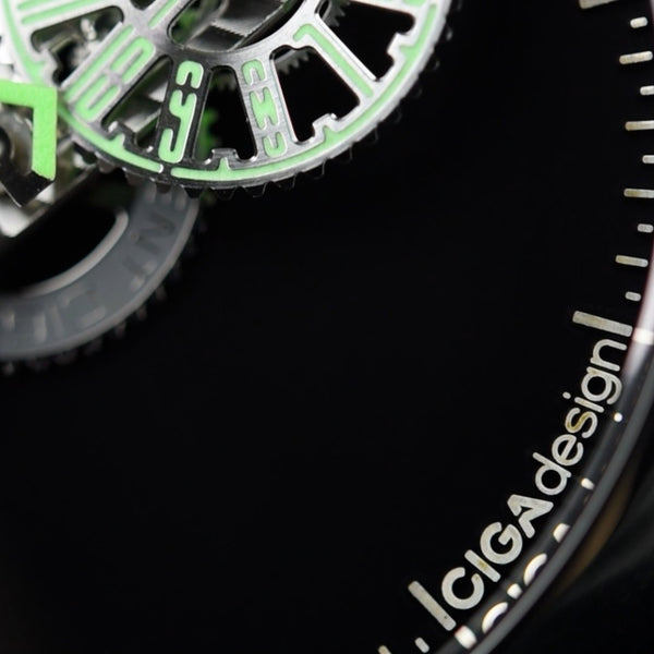 CIGA Design Time Cipher T021-SIGR-6B (Pre-owned)
