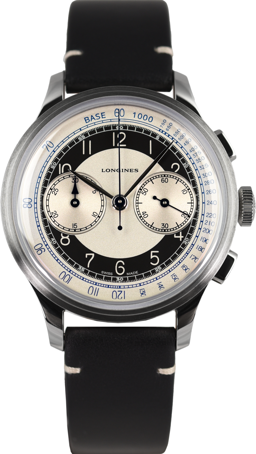 Longines Heritage Classic Chronograph Tuxedo L2.830.4.93.0 (Pre-owned)