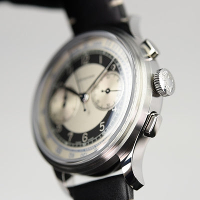 Longines Heritage Classic Chronograph Tuxedo L2.830.4.93.0 (Pre-owned)