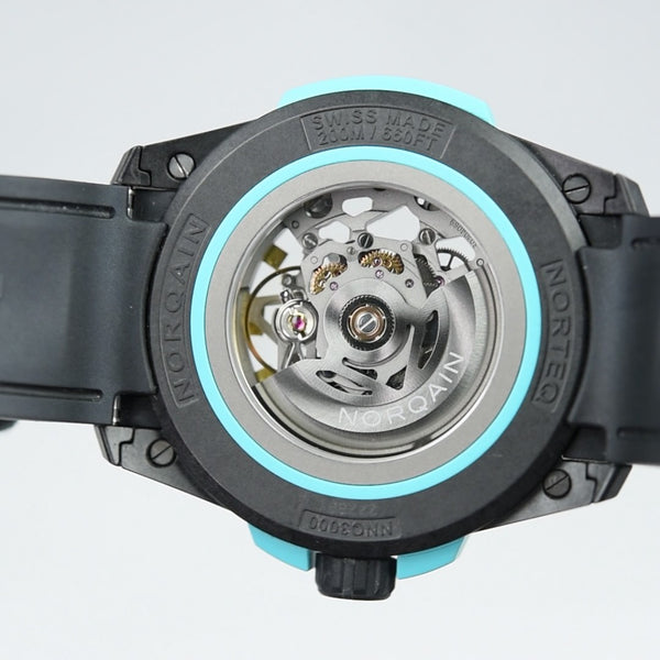 Norqain Wild ONE Skeleton Turquoise N3000.07Q27.B07 (Pre-owned)