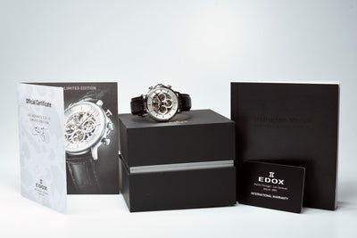 Edox Les Bemonts C. R.-F. Limited Edition 95005 3 AIR (Pre-owned)