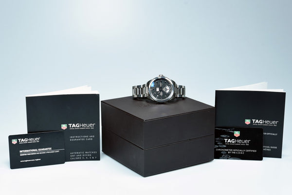 TAG Heuer Grand Carrera GMT Calibre 8 WAV5111.BA0901 (Pre-owned)