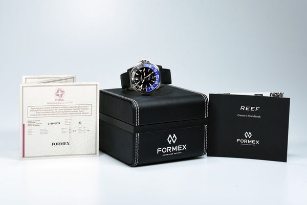 Formex REEF GMT Black and Blue Bicolor Ceramic Bezel (Pre-owned)