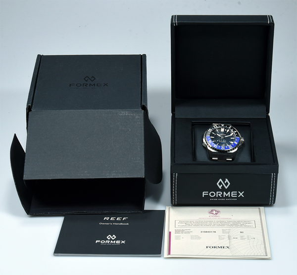 Formex REEF GMT Black and Blue Bicolor Ceramic Bezel (Pre-owned)