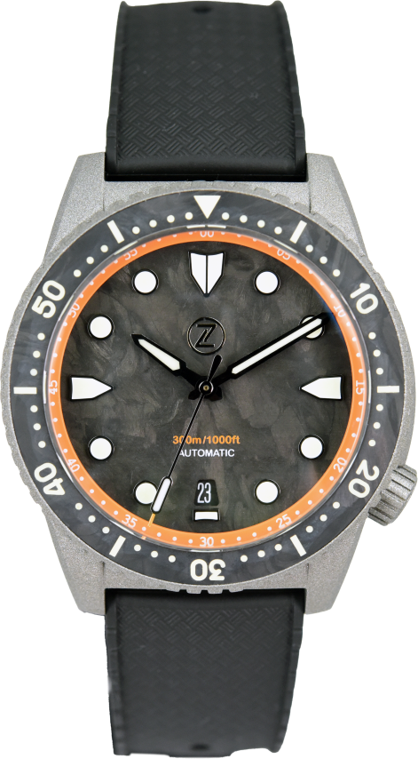 Zelos Mako Diver Cerakote Carbon (Pre-owned)