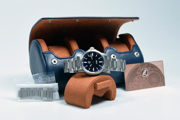 Zelos Aurora Field 42mm Ti Aventurine (Pre-owned)