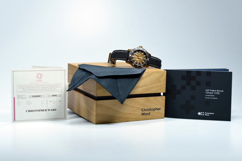 Christopher Ward Bronze Ombre Christopher Ward C60 Trident