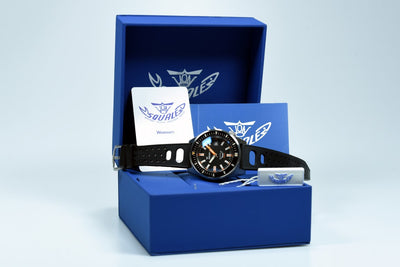 Squale 60 Atmos Squalematic Satin Black MATICXSG (Pre-owned)