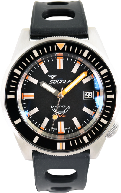 Squale 60 Atmos Squalematic Satin Black MATICXSG (Pre-owned)