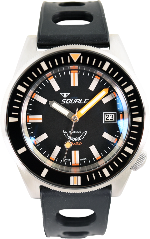 Squale 60 Atmos Squalematic Satin Black MATICXSG (Pre-owned)