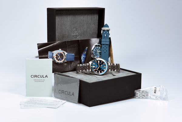 Circula AquaSport GMT Blue (Pre-owned)