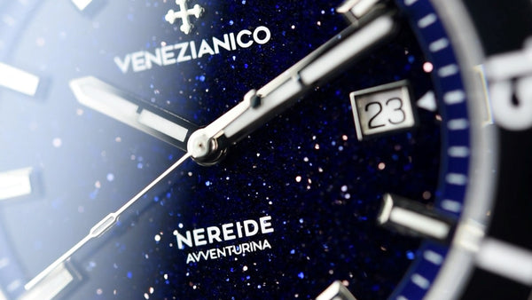 Venezianico Nereide Aventurine Dial Tungsten Bezel (Pre-owned)