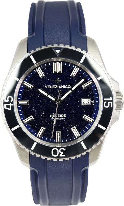 Venezianico Nereide Aventurine Dial Tungsten Bezel (Pre-owned)
