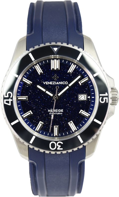 Venezianico Nereide Aventurine Dial Tungsten Bezel (Pre-owned)