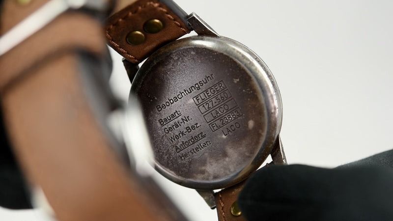 Laco Memmingen Erbstück – Orologio Da Aviatore A Carica Manuale, 42mm, Made In Germany