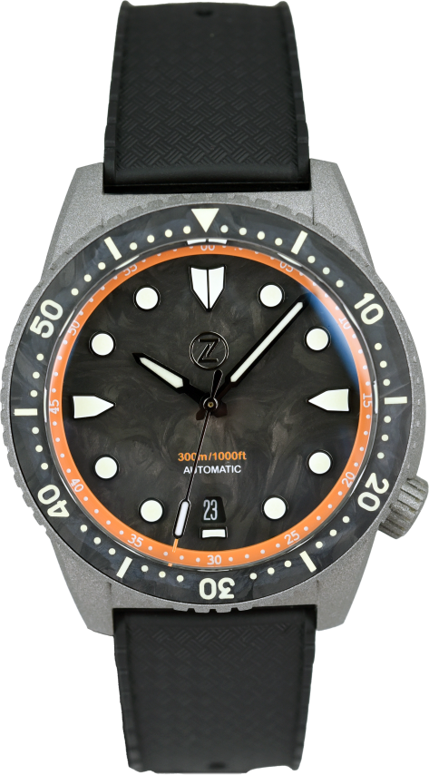 Zelos Mako Diver Cerakote Carbon (Pre-owned)