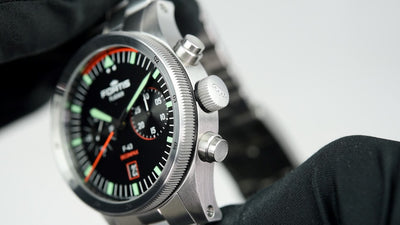 Fortis Flieger F-43 Bicompax Bracelet (Pre-owned)