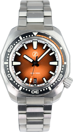Zelos Hammerhead V3 Burnt Orange (Pre-owned) - SeriousWatches.com