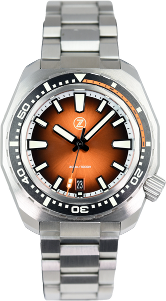 ブレンコ社　サンフェイスボトル？ Zelos Hammerhead V3 Burnt Orange (Pre-owned) - SeriousWatches.com