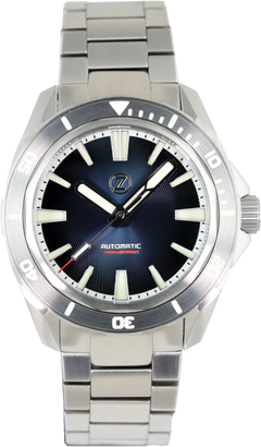 Zelos Swordfish Steel Helical Blue NH35 (Pre-owned