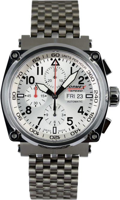 Formex Pilot Automatic Chronograph Silver (Pre-owned)