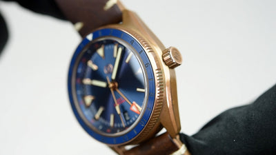 Zelos Horizons GMT Bronze Cobalt Blue (Pre-owned)