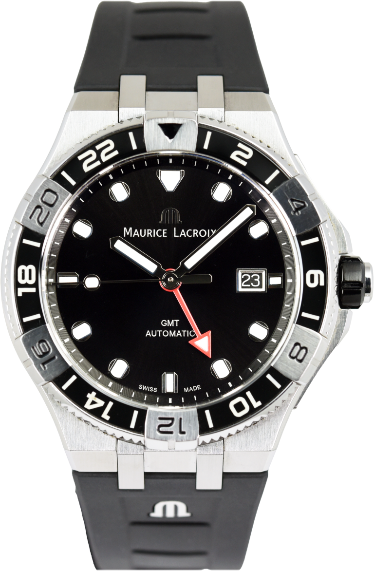 Maurice Lacroix Aikon Venturer GMT AI6158-SS001-330-2 (Pre-owned)