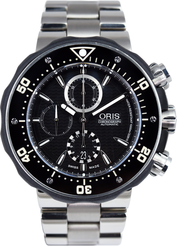 Oris ProDiver Chronograph 01 774 7683 7154-Set (Pre-owned)