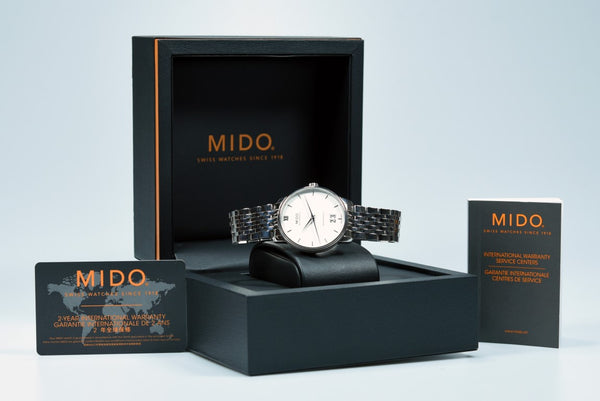 Mido Baroncelli Big Date M027.426.11.018.00 (Pre-owned)