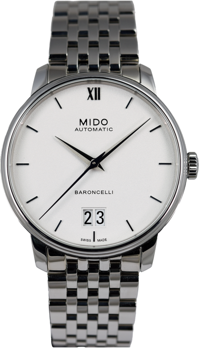 Mido Baroncelli Big Date M027.426.11.018.00 (Pre-owned)