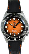 Zelos Mako Diver Hammered Orange (Pre-owned)