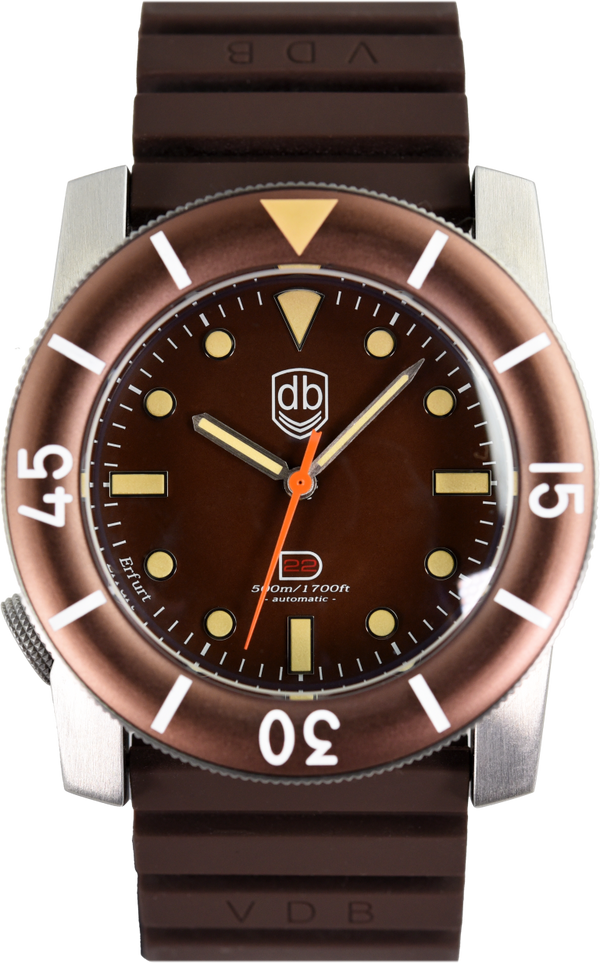 Vintage VDB D22 Brushed Brown Dial (Pre-owned)