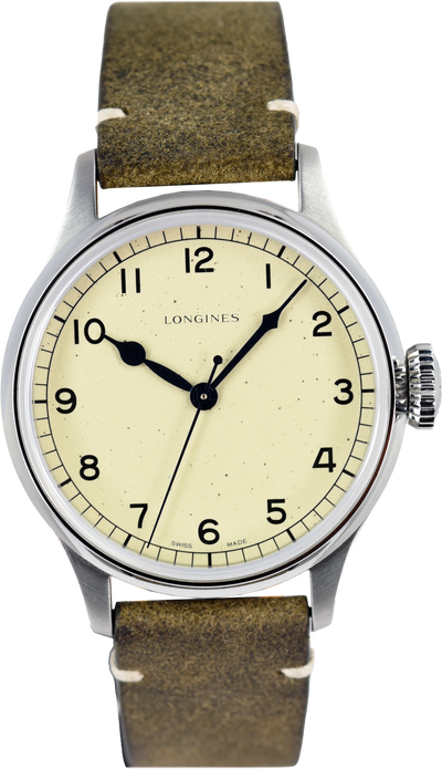 Longines Heritage Military L2.819.4.93.2 (Pre-owned)