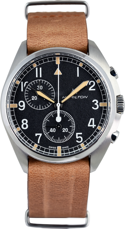 Hamilton Khaki Pilot Pioneer Chrono Quartz H76522531 (Pre-owned)