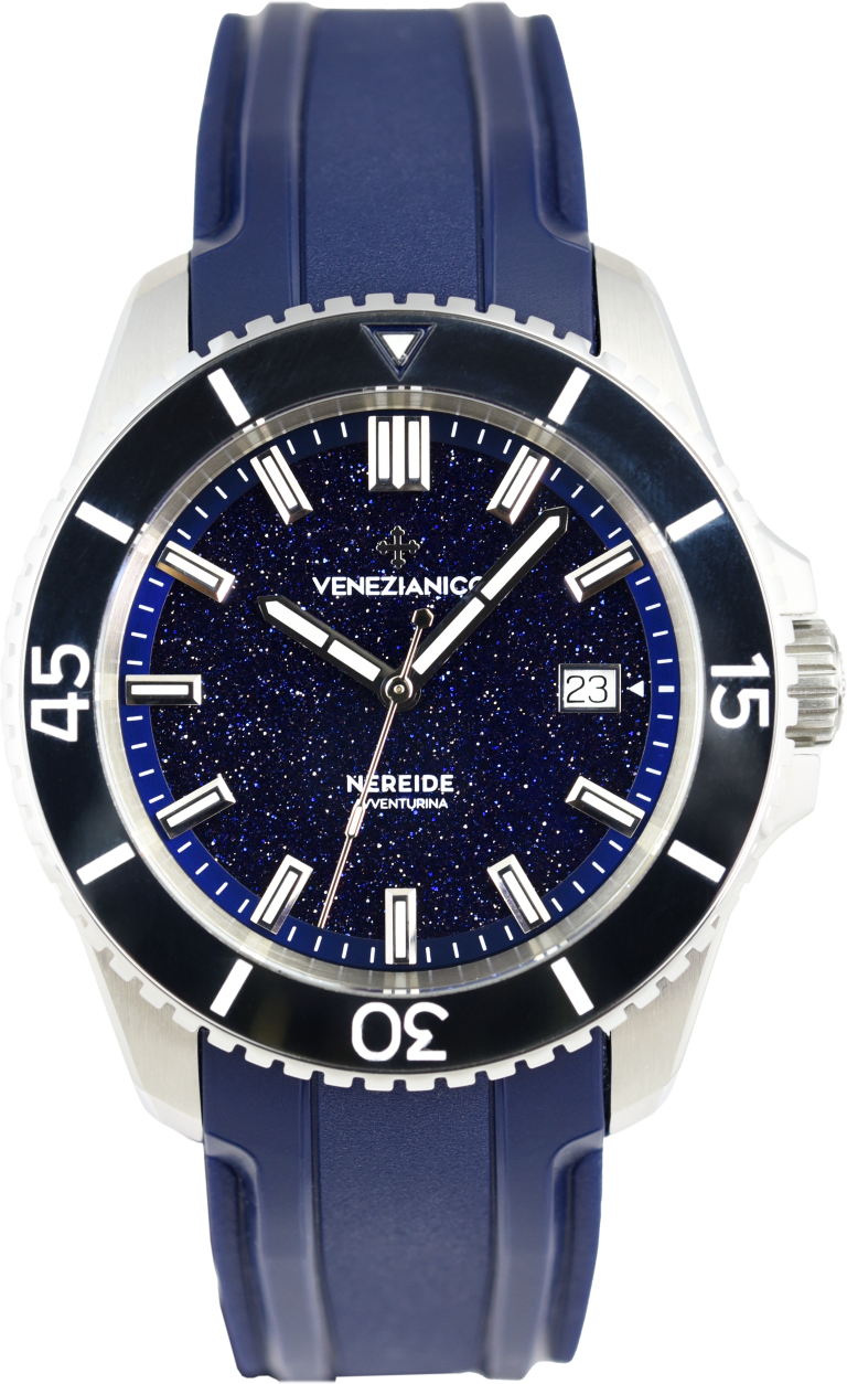 Venezianico Nereide Aventurine Dial Tungsten Bezel 4521550 (Pre-owned)