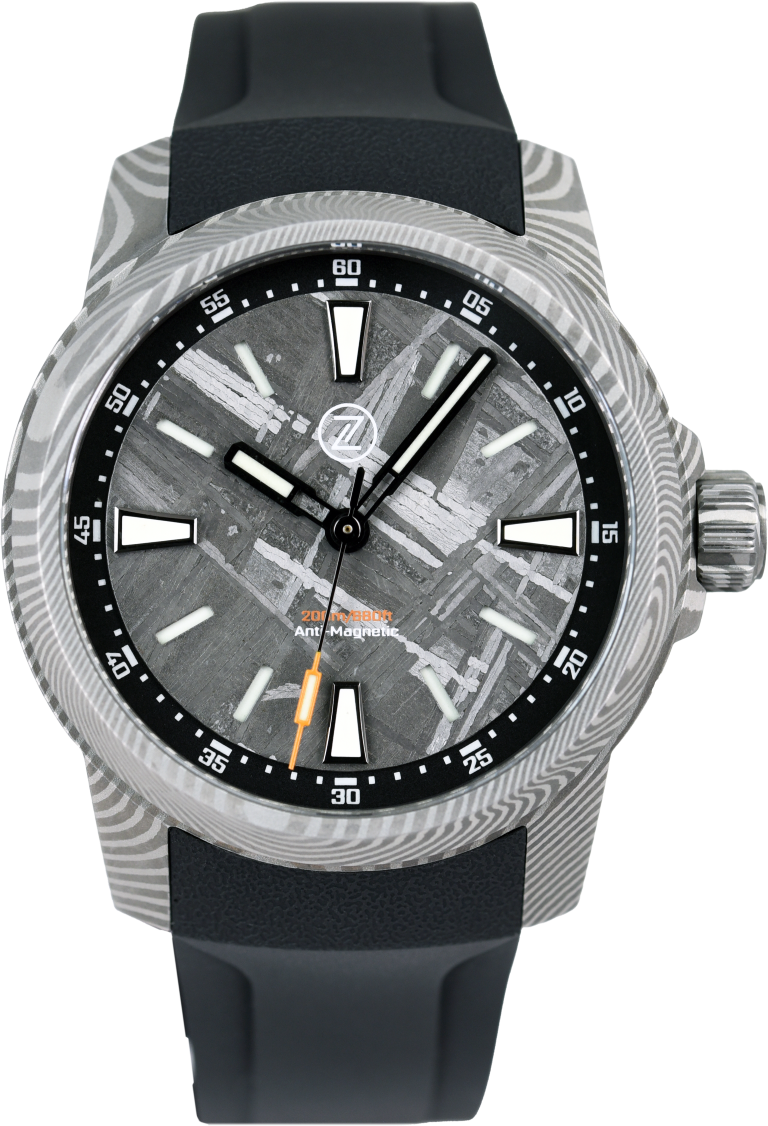 Zelos Aurora Field 38mm Ti Damascus (Pre-owned)