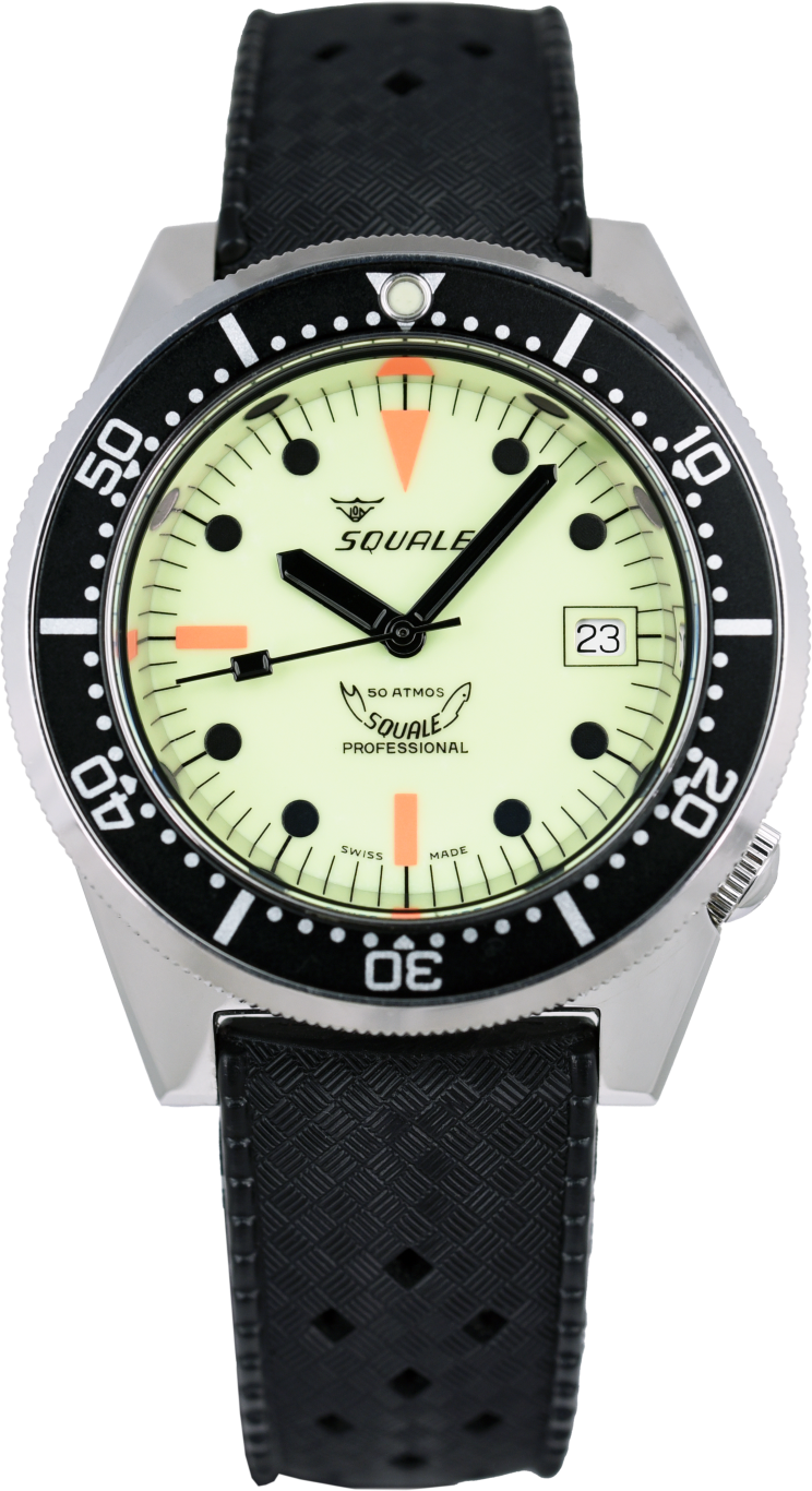 Squale 50 Atmos Full Lume 1521-026/A 1521FULL.HT (Pre-owned)