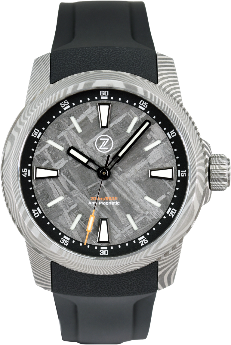 Zelos Aurora Field 38mm Ti Damascus (Pre-owned)